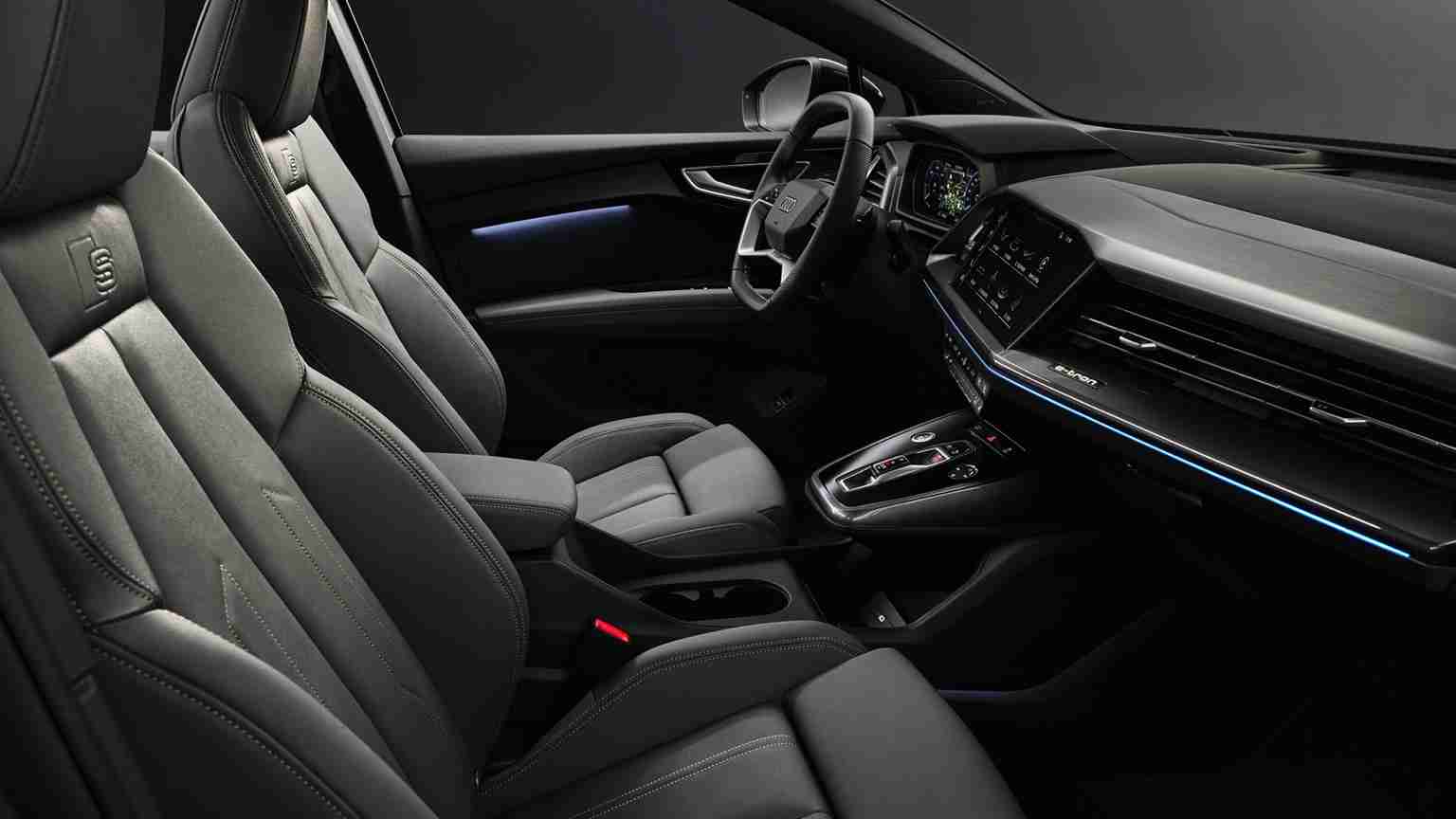 Audi Q4 Sportback e tron 55 quattro Interior