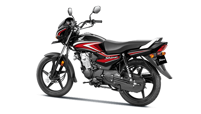 Honda Shine 100 85 Kmph