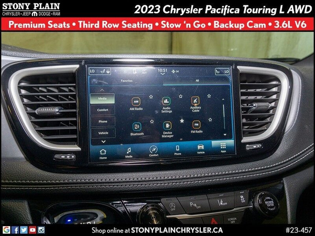 Chrysler Pacifica Dimensions