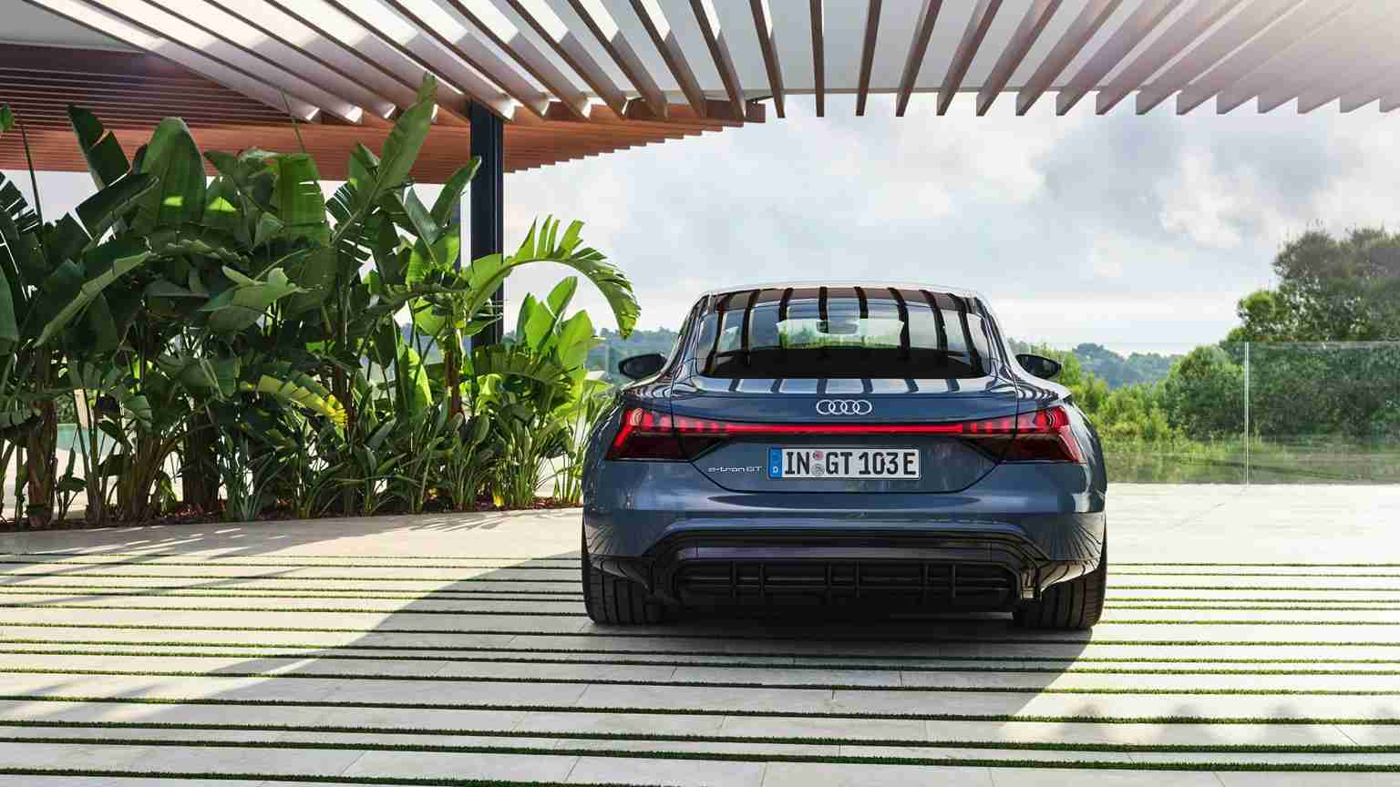 Audi e tron GT quattro Boot Space