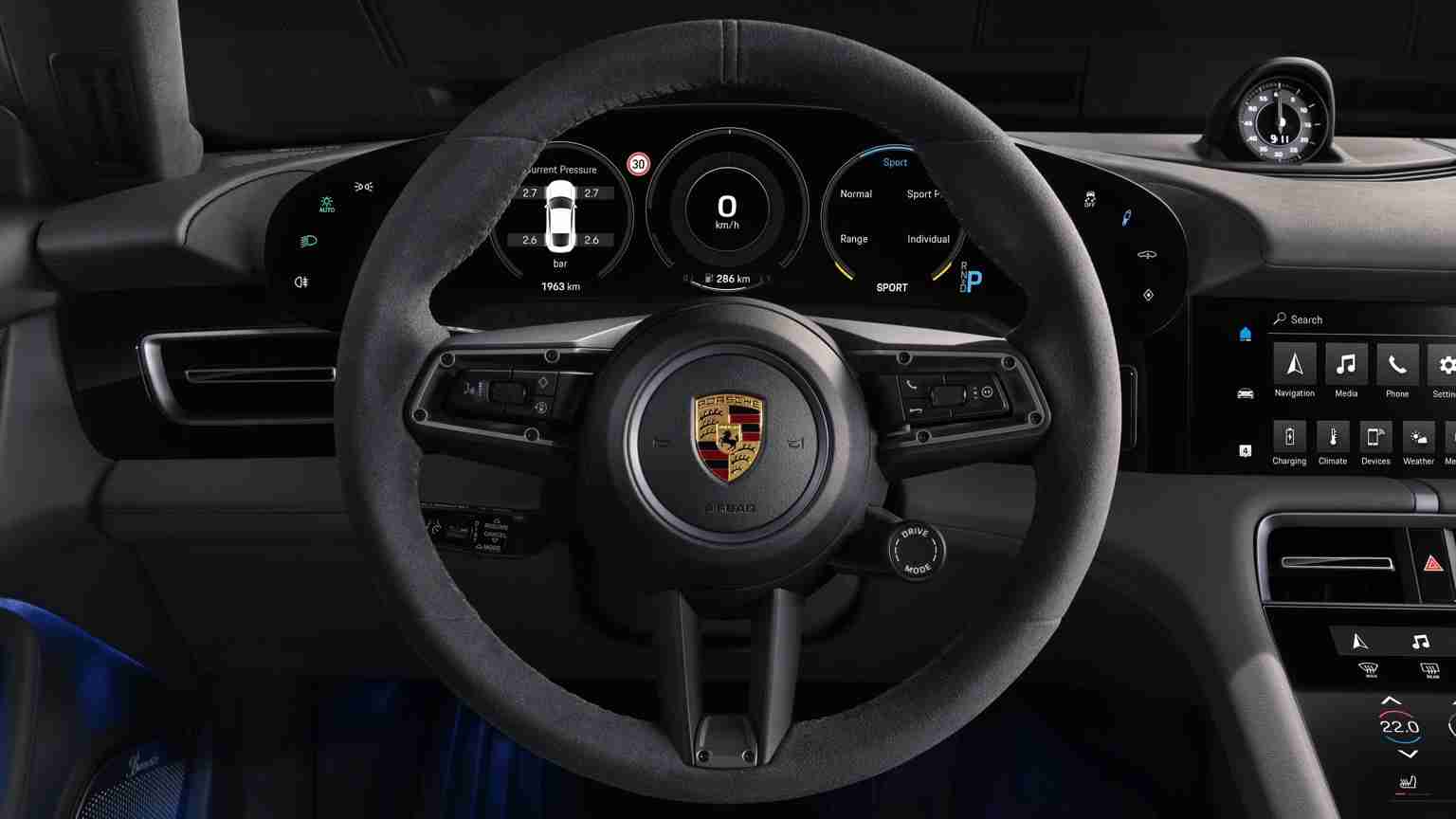 Porsche Taycan Turbo Front Look