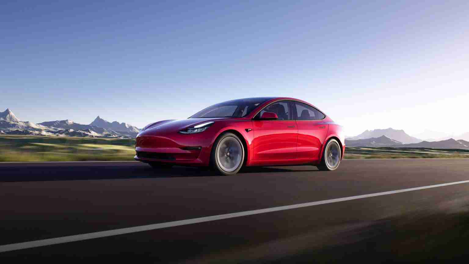 Tesla Model 3 Performance Interior